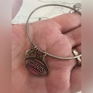 New York giants Alex and Ani bracelet